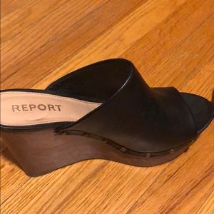 report wedge shoes